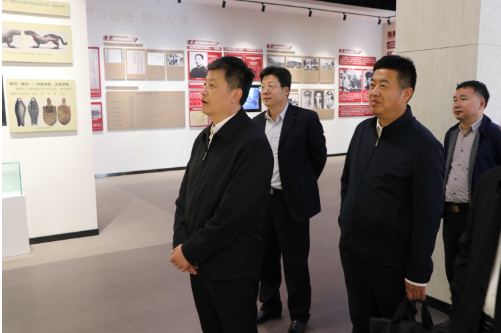 山東省委保密辦主任、省國家保密局局長孫衛(wèi)東一行考察調(diào)研青島市保密工作